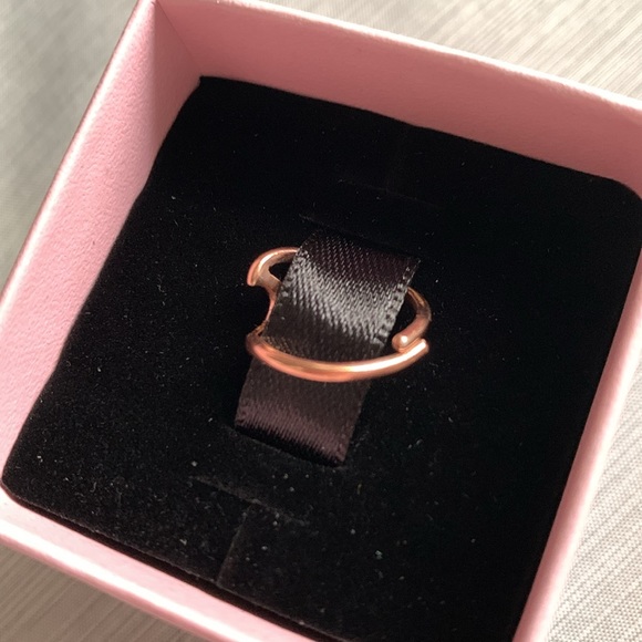 Pura Vida Wave Toe Ring (adjustable) in Rose Gold - Picture 2 of 2